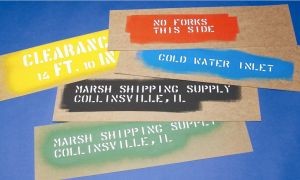 Marsh 320300 Stencil Machines