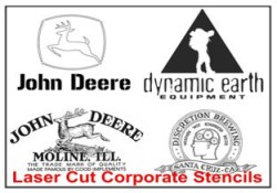 Corporate Stencil Logo's