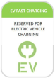 Electric Vehicle Fast Charging Station Sign