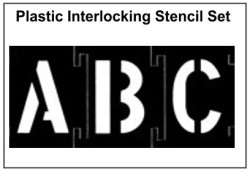 Plastic Interlocking Stencil
4-Way-Lock Stencil