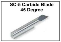 SC-5 Carbide Blade, 45 Degree