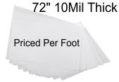 Mylar roll stock - priced per foot
