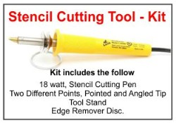 Stencil Cutting Tool - Kit
