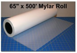 65 inch x 500 feet Mylar Roll
