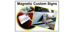 Magnetic Vehicle Signs