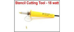 Stencil Cutting Tool, with tip accessories