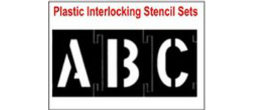 lnterlocking Plastic Stencil Sets