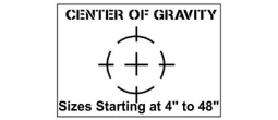 Center of Gravity Stencil