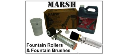 Marsh Rollers, and Fountain Brush Sets