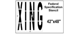 XING Federal Spec Stencil