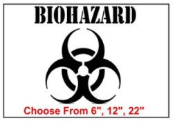 Biohazard Stencil