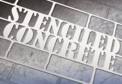 Concrete Decor Stencil Kits