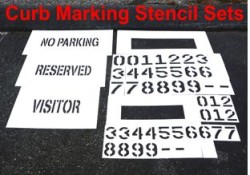 Parking Lot Stencils