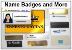 Custom Name Badges & More