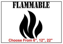 Flammable Stencil