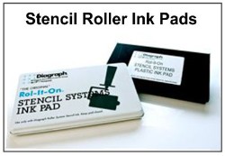 Stencil Roller Foam Ink Pads