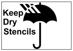 Keep Dry Stencils 2