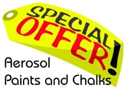 Krylon Aerosol Paint & Chalk Specials