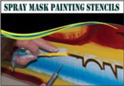 Vinyl Spray Mask Stencils, 1