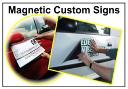 Magnetic Vehicle Signs