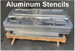 Aluminum Stencils