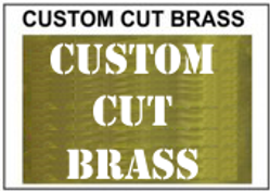 Custom Cut Brass Stencils