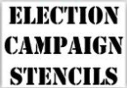 Election - Campaign Stencils