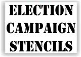 Election - Campaign Stencils