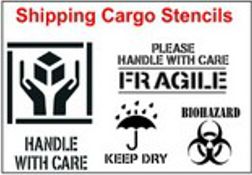 Shipping and Receiving Stencils
