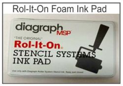 3-1/2"x7" Rol-It-On Ink Pad