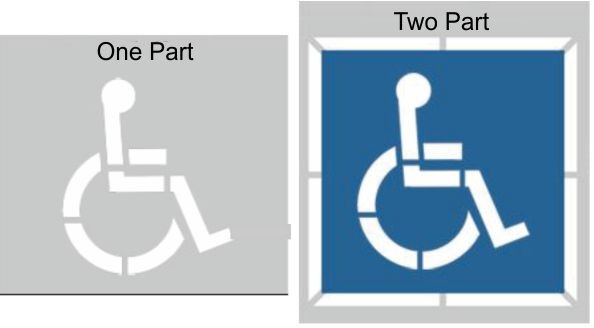 Handicap Stencil
Handicap Stencils