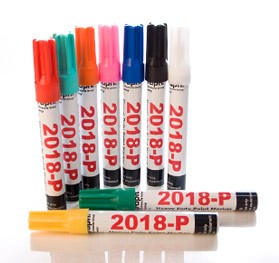 Automark 2018P Red Paint Markers