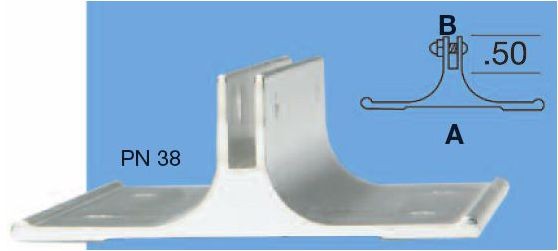 36 inch Wall & Corridor Bracket