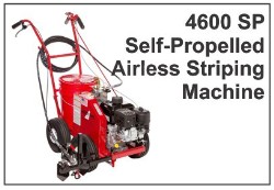4600 SP Self-Propelled Airless Striping Machine