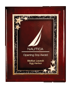 5C502 8X10 Rosewood Premium Piano Finish Plaque.