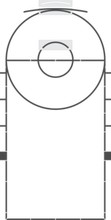 Basketball Court Stencil