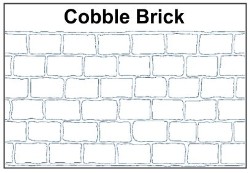 Cobble Brick Tile Stencil
Concrete Stencil
Driveway Stencil