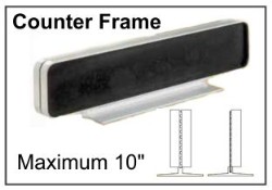 JRS Counter Frame Architectural Holder