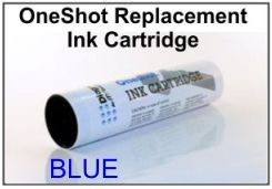 2700850 OneShot MP Blue Ink Cartridge