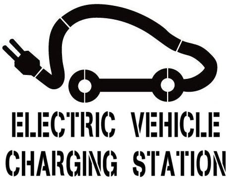 Electric Vehicle Stencil