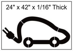 Electric Vehicle Stencil