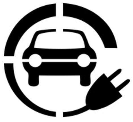 Electric Vehicle Charging Station Stencil