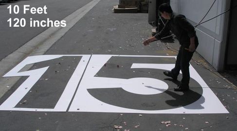 FAA Airport Runway Stencils