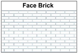 Face Brick Stencil
Concrete Stencil
Driveway Stencil