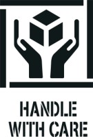 Handle with Care Freight Marking Stencil