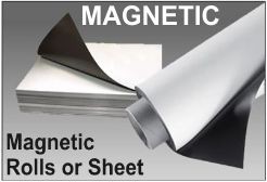 ST-MAGNETIC-VINYL - Magnetic Vinyl Roll - 24" x 50' x .030 thick
