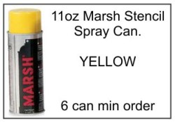 Marsh Stencil Ink Spray Can