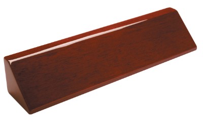 PNA210 2"x10" Rosewood Piano Finish Desk Wedge Only