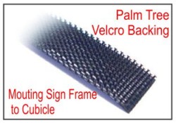 Palm Tree Velcro Backing