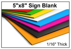 Acrylic Sign Material